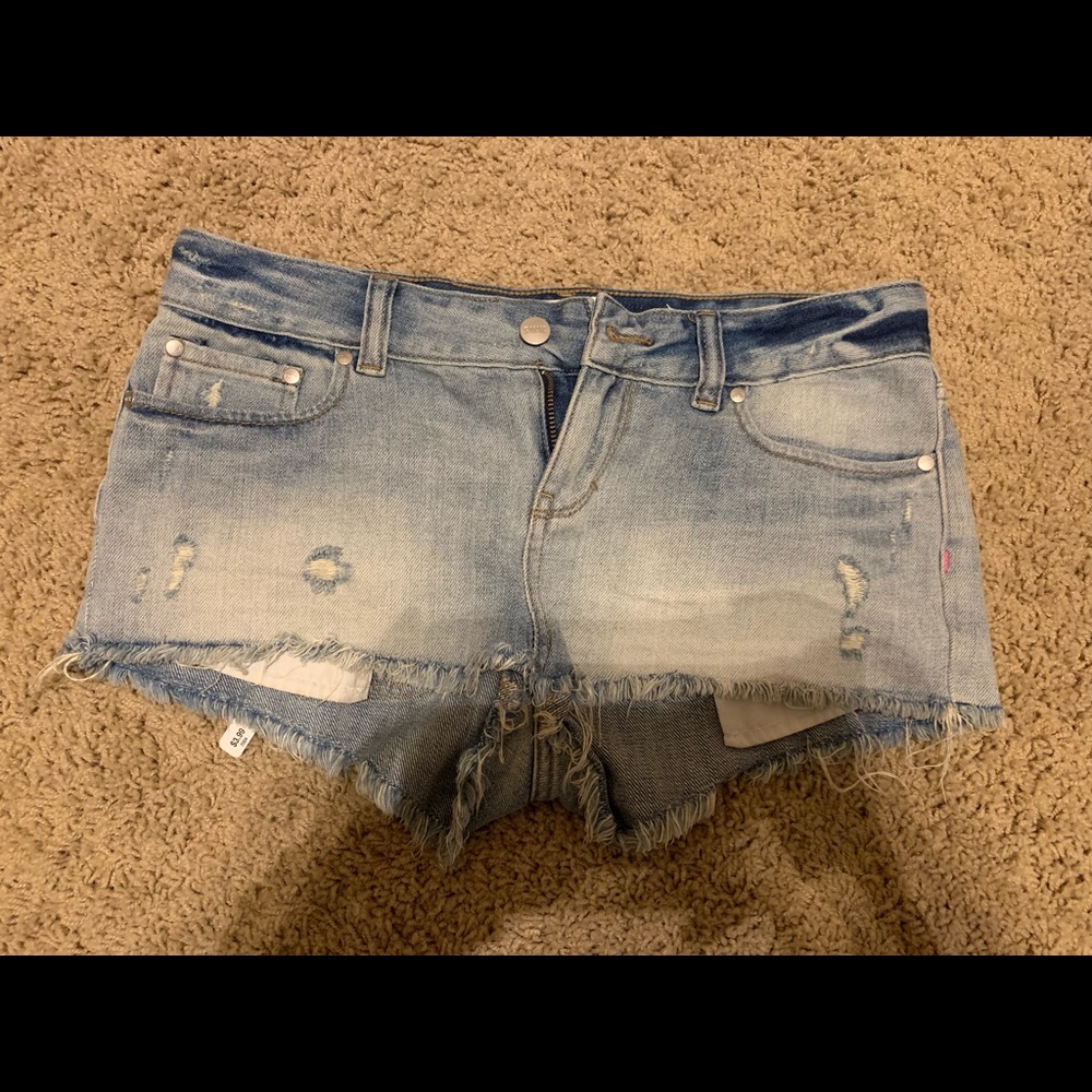 VS Pink Denim Shorts